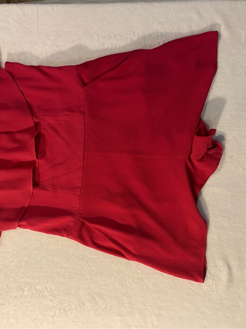 Premier Bright Pink Strapless Romper with Flared Shorts